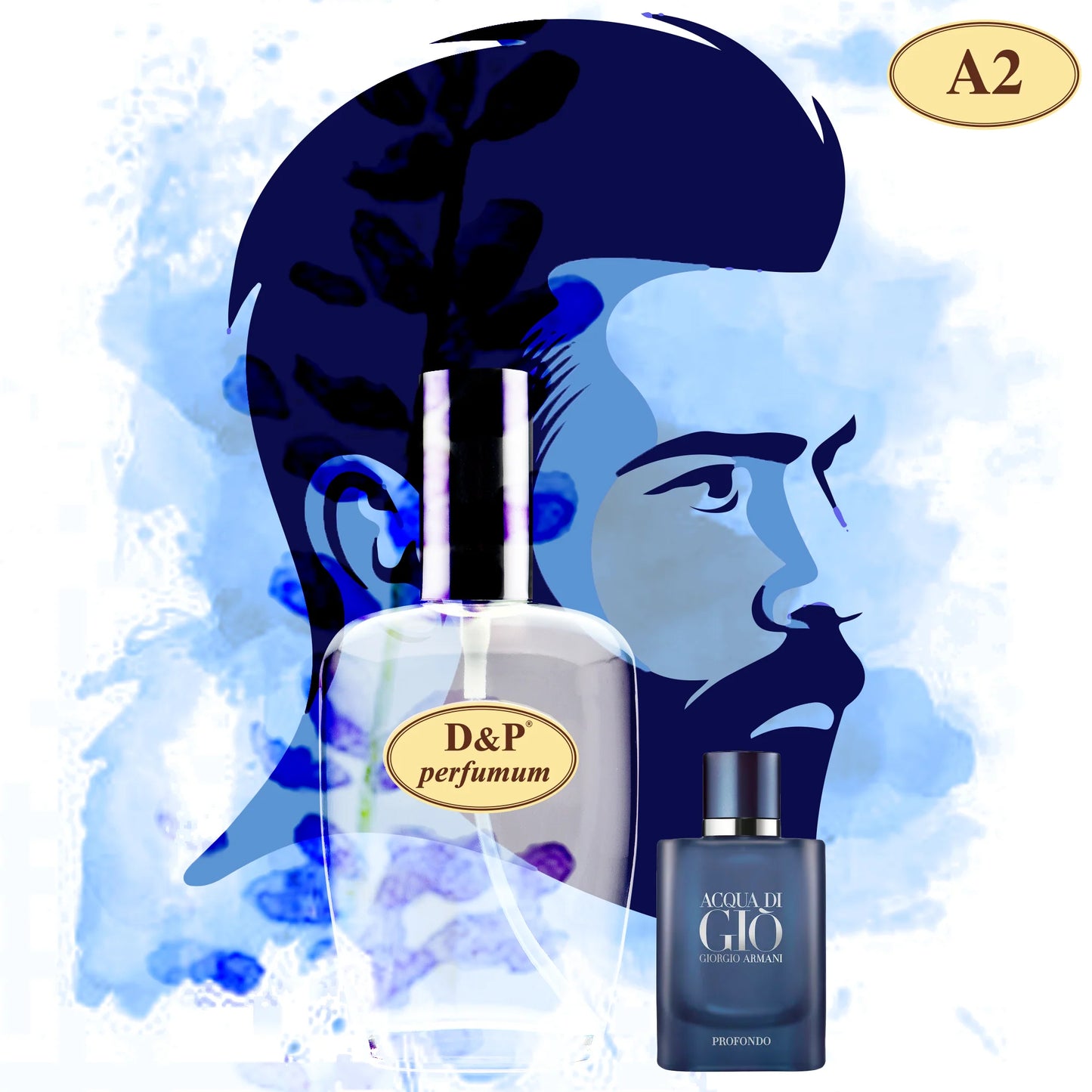 D&P A2 inpired by Aqua di Gio Men Eau de Perfume 100 ml
