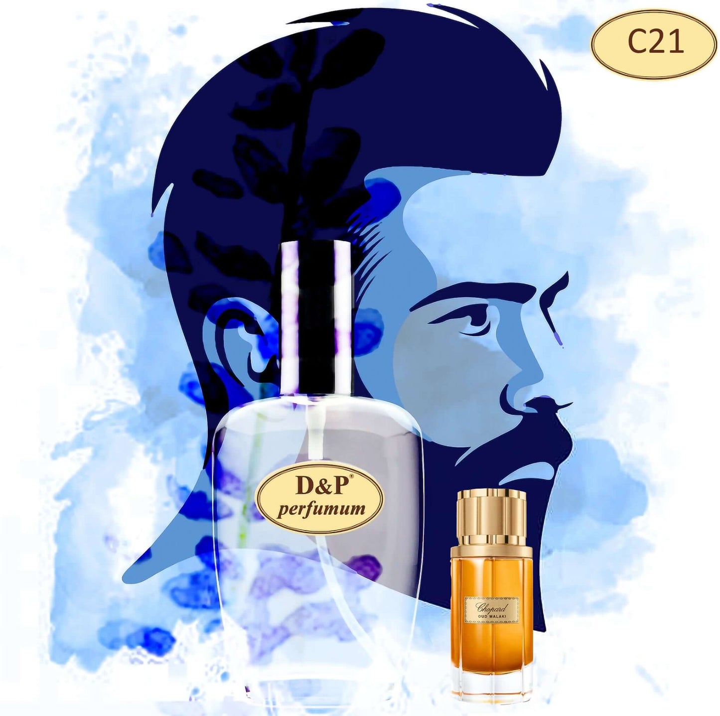 D&P C21 inspired by Chopard Oud Malaki Men Eau de Perfume 100 ml