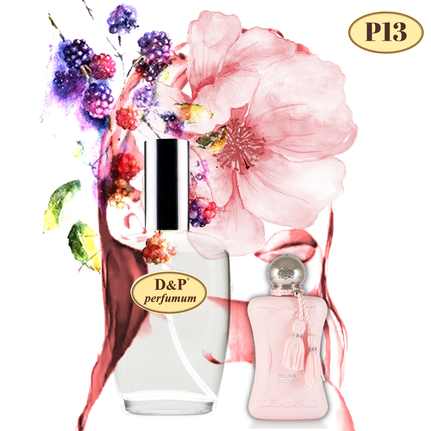D&P P13 inspired by Parfum de Marley Delina Women Eau de Perfume 100 ml
