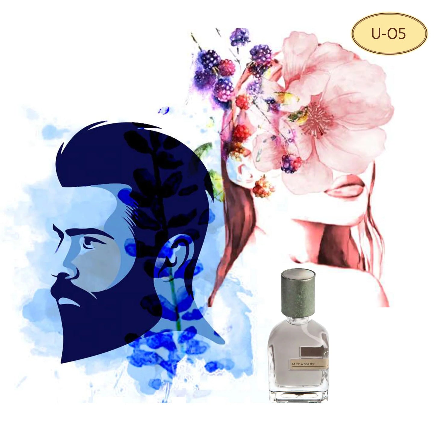 D&P U-O5 inspired by ORTO PARISI Megamare Unisex EdP 50 ml