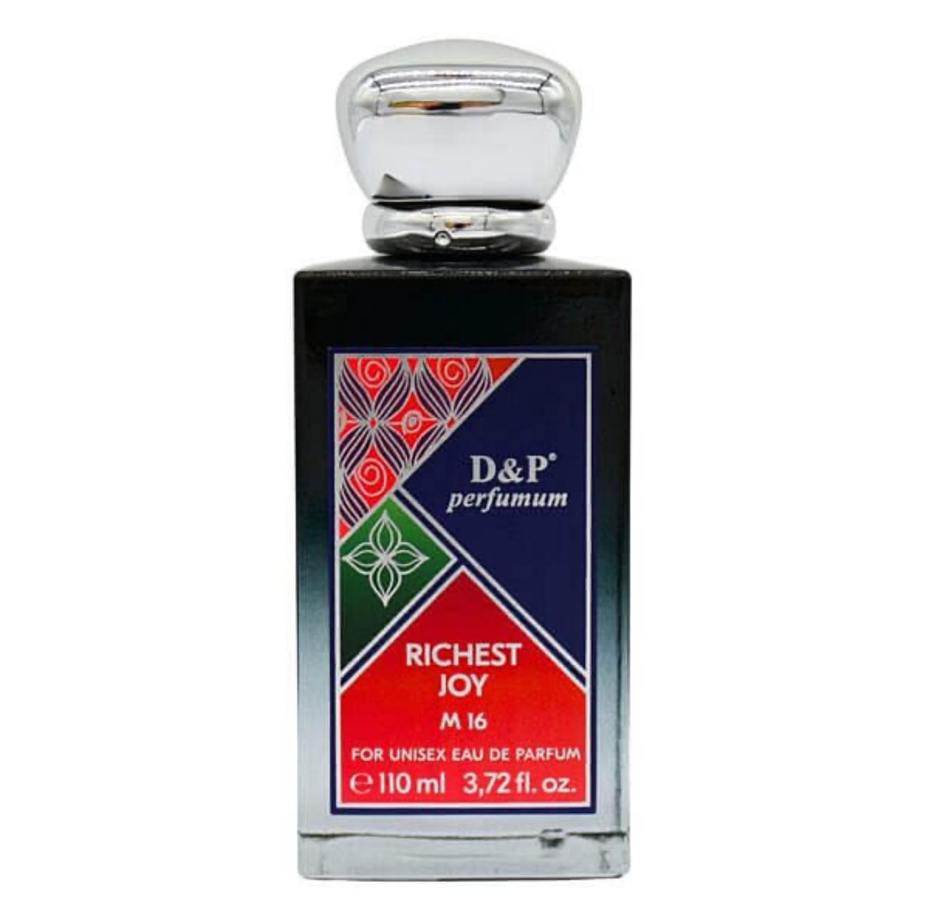 D&P Perfumum M-16 RICHEST JOY UNISEX Eau de Parfum 110 ML