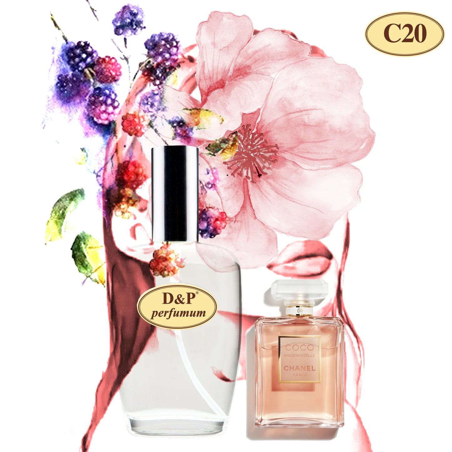 D&P C20 inspired by COCO MADEMOISELLE Women Eau de Perfume 100 ml