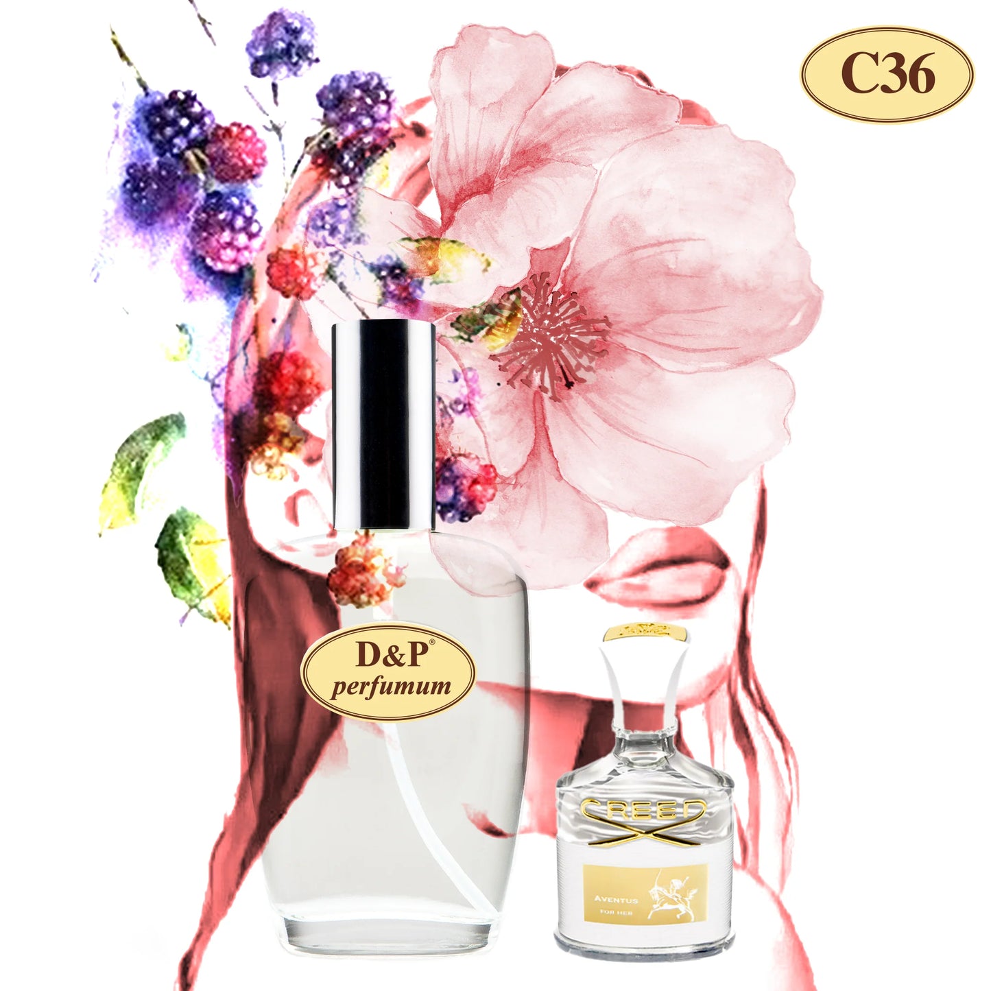D&P C36 inspired by Creed Adventus Women Eau de Perfume 100 ml