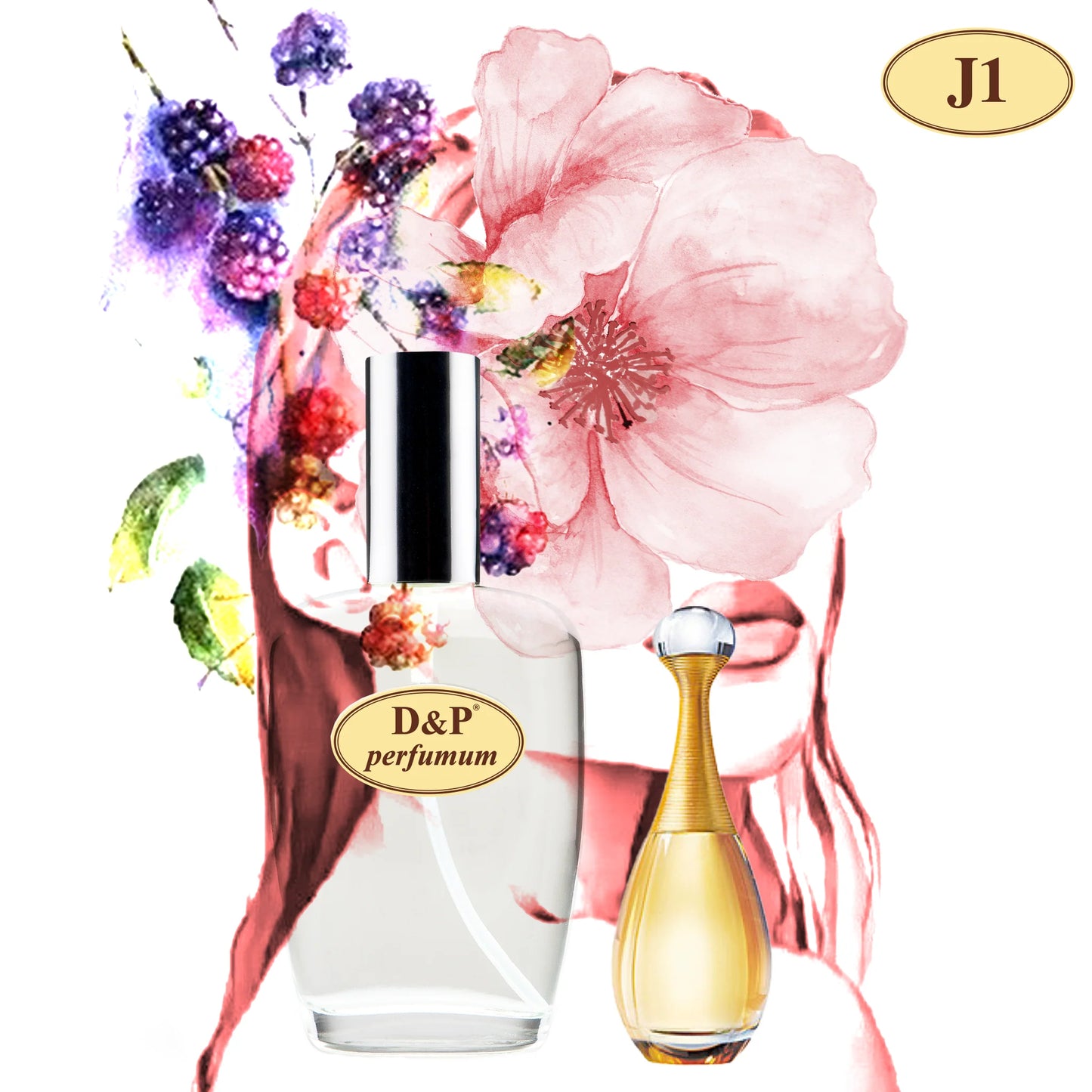 D&P Perfumum J1 inspired by J'adore WOMEN Eau De Perfume 100ml