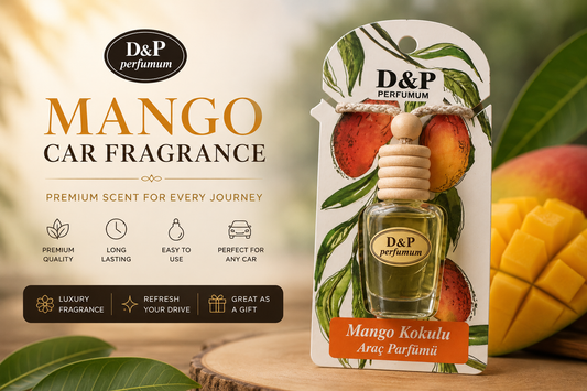 D&P Mango Car Air Freshener | Premium Hanging Car Diffuser