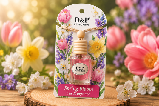 D&P Spring Bloom Car Air Freshener – Premium Hanging Diffuser