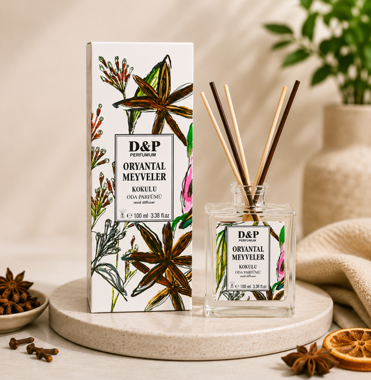 D&P Oriental Fruit Reed Diffuser – Home Fragrance 100ml