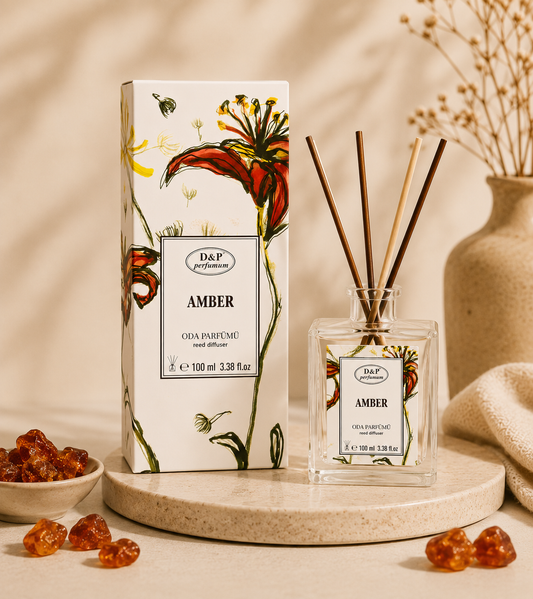 D&P Amber Reed Diffuser – Home Fragrance 100ml