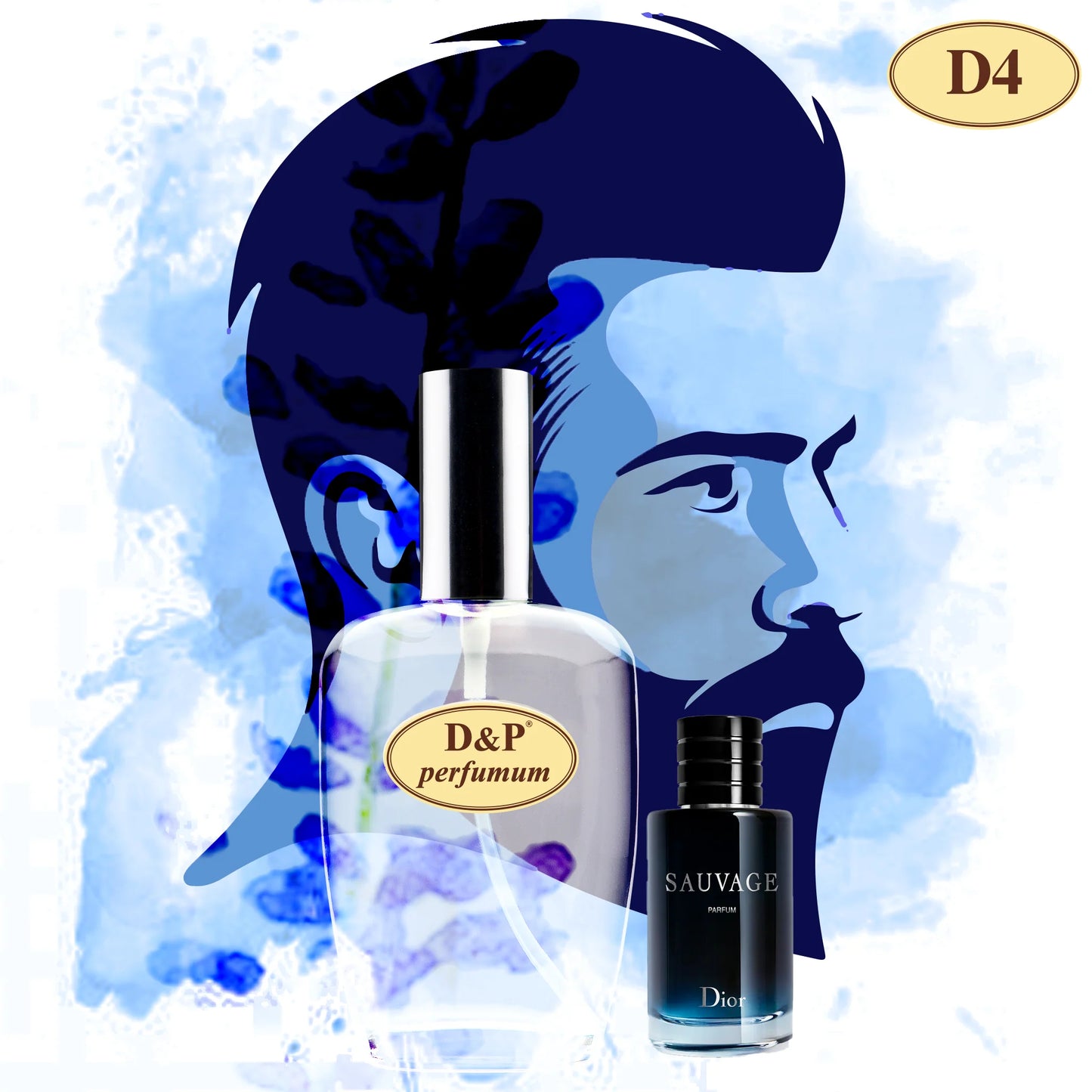 D&P D4 inspired by Sauvage Men Eau de Perfume 100 ml